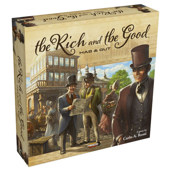 Ares Games The Rich and the Good Hab and Gut Board Game
