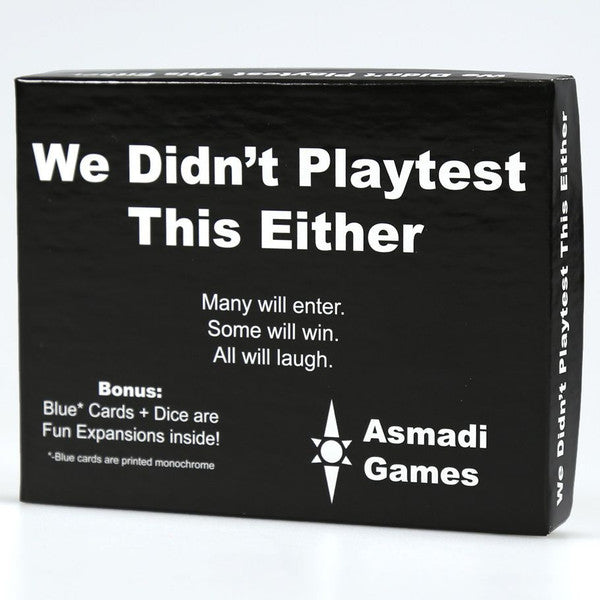 Asmadi Games We Didn't Playtest This Either Stand Alone Game