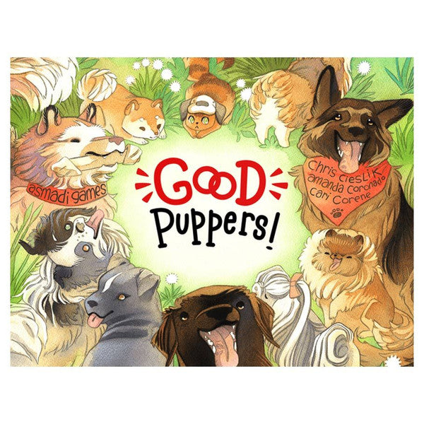 Asmadi Games Good Puppers Dog Collecting Trick Card Game