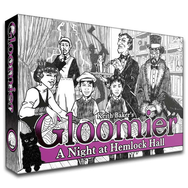 Atlas Games Gloomier Night at Hemlock Hall Card Game Main image