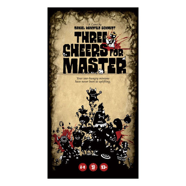 Atlas Games Three Cheers for Master Card Game