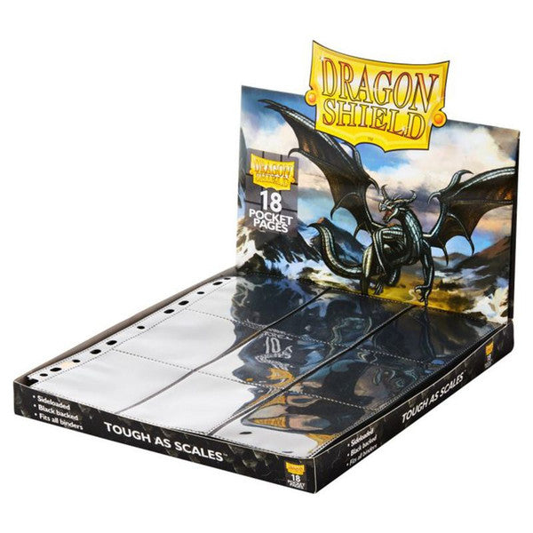 Dragon Shield Black 18 Pocket Pages Portfolio 50 Pack Main image