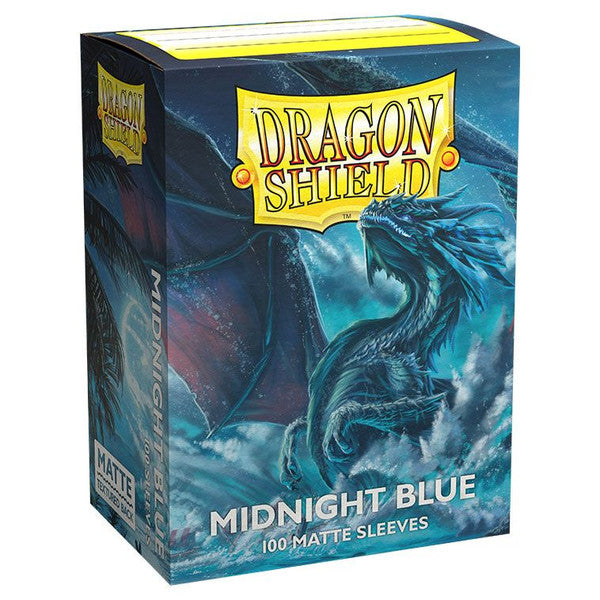 Dragon Shield Deck Protector Matte Midnight Blue Card Sleeves
