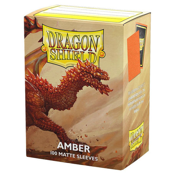 Dragon Shield Deck Protector Matte Amber Card Sleeves Main image