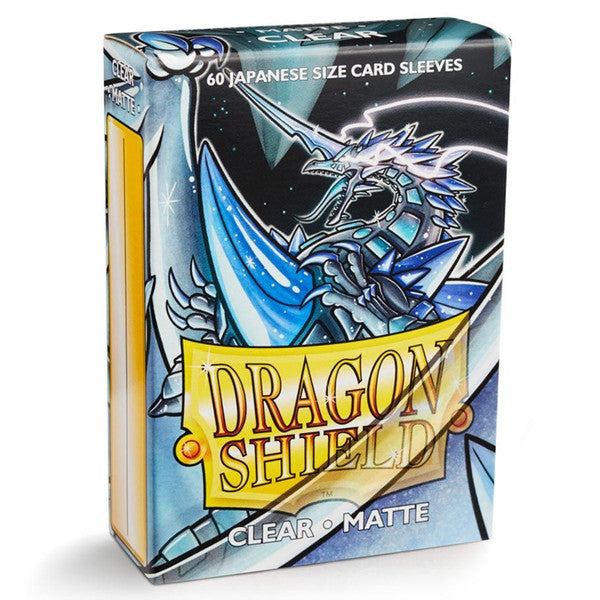 Dragon Shield Deck Protector Japanese Matte Clear Card Sleeves