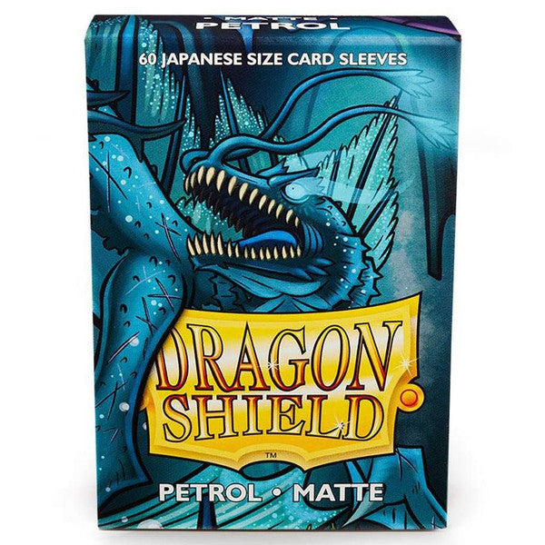 Dragon Shield Vanguard Japanese Matte Petrol 60 Size Card Sleeves