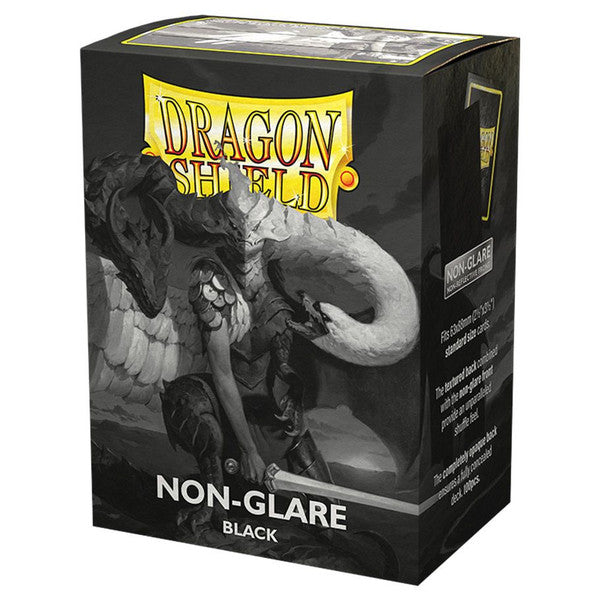 Dragon Shield Deck Protector Non-Glare Matte Black Sleeves