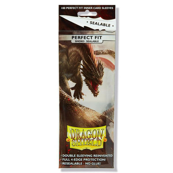 Dragon Shield Deck Protector Sealable Smoke Card Sleeves 100ct