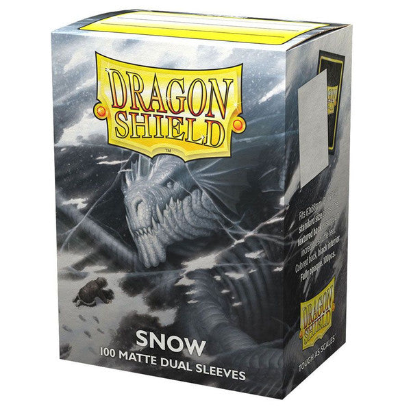 Dragon Shield Deck Protector Dual Matte Snow Standard Size Card Sleeves Main image