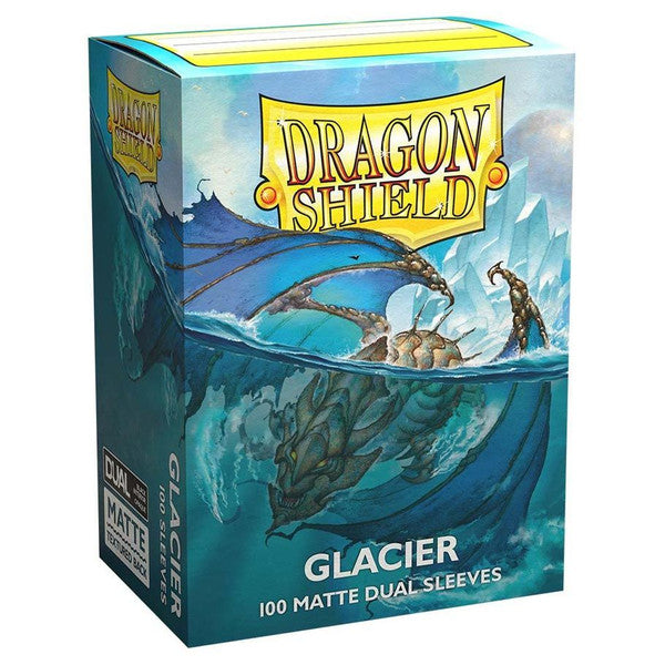 Dragon Shield Deck Protector Dual Matte Glacier Standard Size Card Sleeves