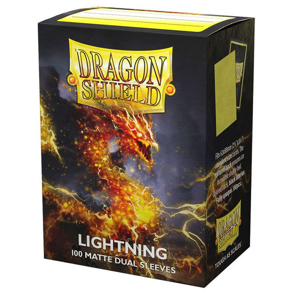 Dragon Shield Deck Protector Dual Matte Lightning Standard Size Card Sleeves