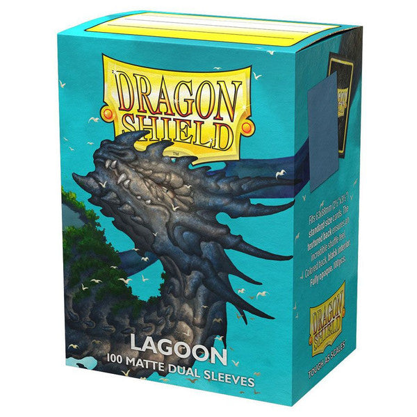 Dragon Shield Deck Protector Dual Matte Lagoon Standard Size Card Sleeves