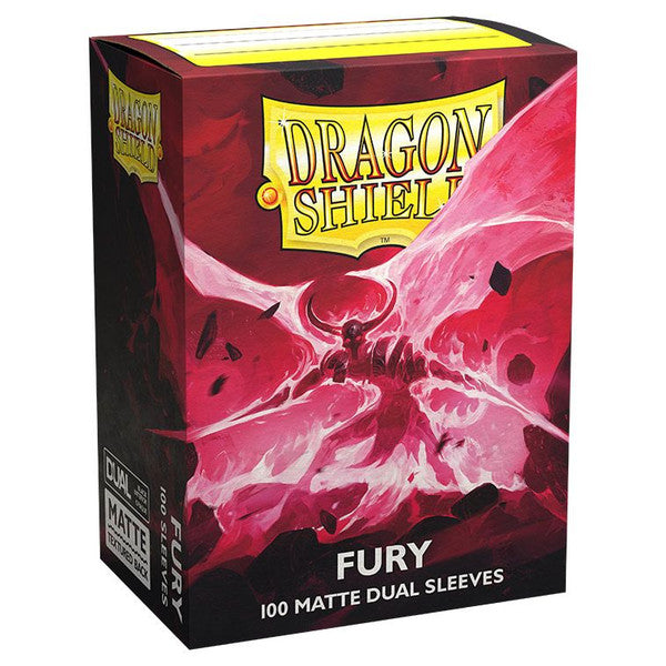 Dragon Shield Deck Protector Dual Matte Fury Card Sleeves