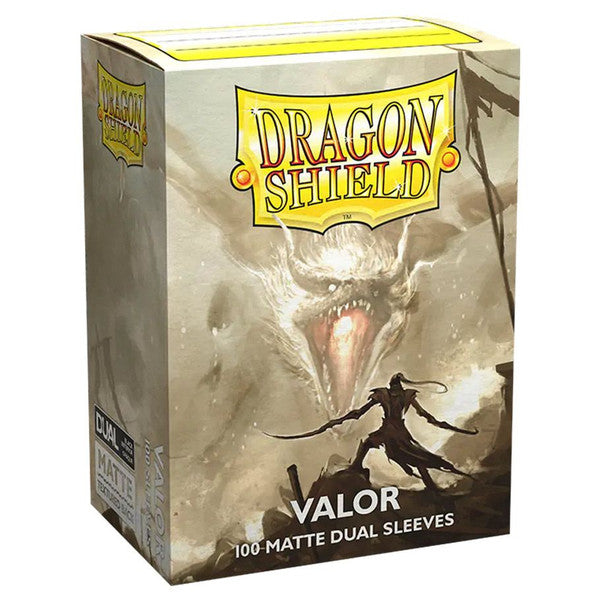 Dragon Shield Deck Protector Dual Matte Valor Card Sleeves