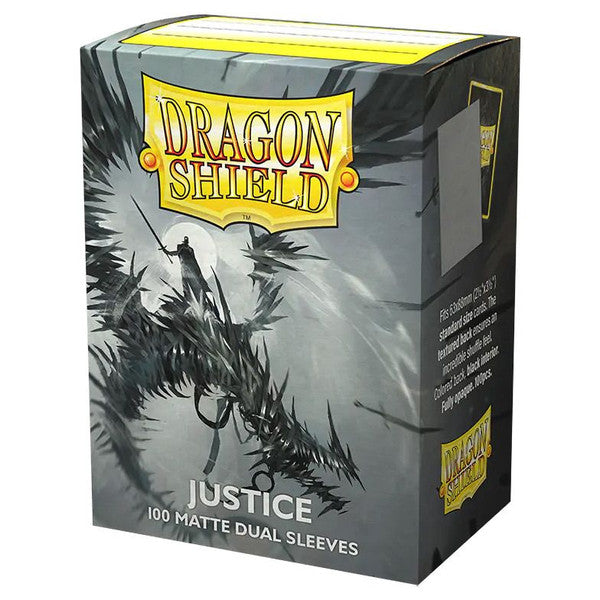 Dragon Shield Deck Protector Dual Matte Justice Card Sleeves