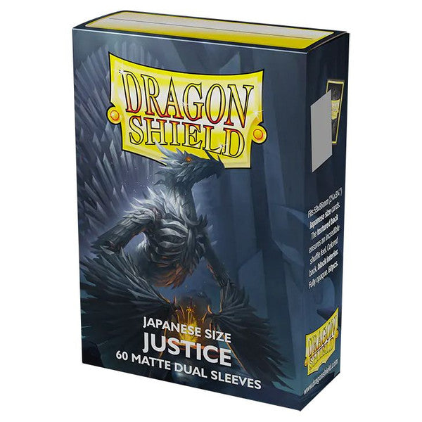 Dragon Shield Cardfight Japanese Dual Matte Justice Sleeves 60 Pack Main image