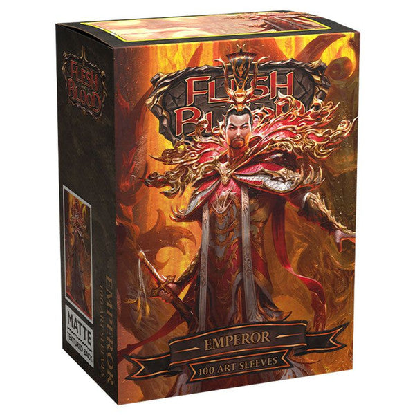 Dragon Shield Emperor Art Matte Flesh and Blood Deck Protector 100 Ct