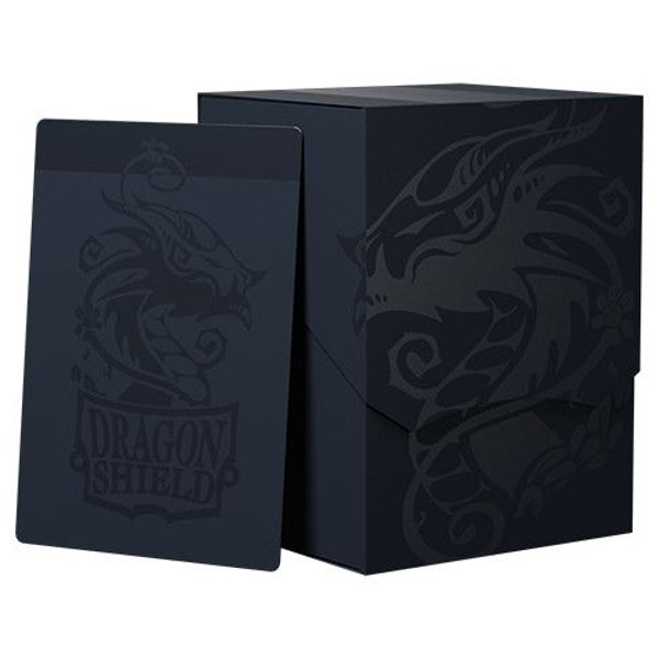 Dragon Shield Deck Box Shell Revised Midnight Blue Black Durable Sturdy Card