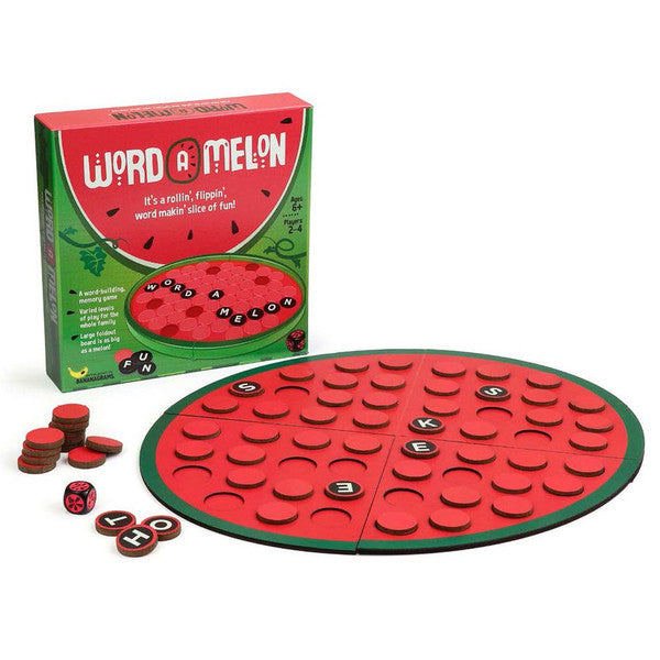 Bananagrams, Inc. Bananagrams Inc Word-A-Melon Family Word Search Game Age 6+