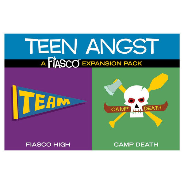 Bully Pulpit Games Fiasco Expansion Pack Teen Angst