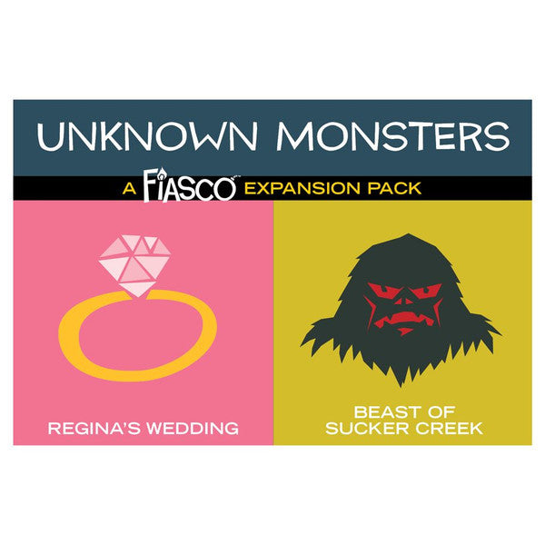 Bully Pulpit Games Fiasco Expansion Pack Unknown Monsters