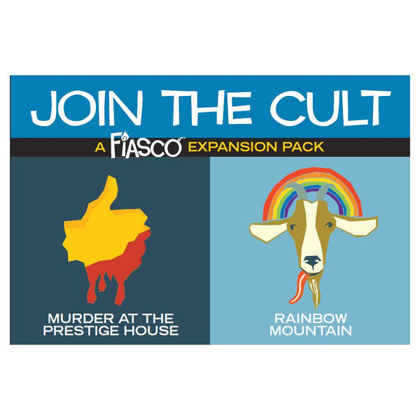 Bully Pulpit Games Fiasco Expansion Pack Join the Cult