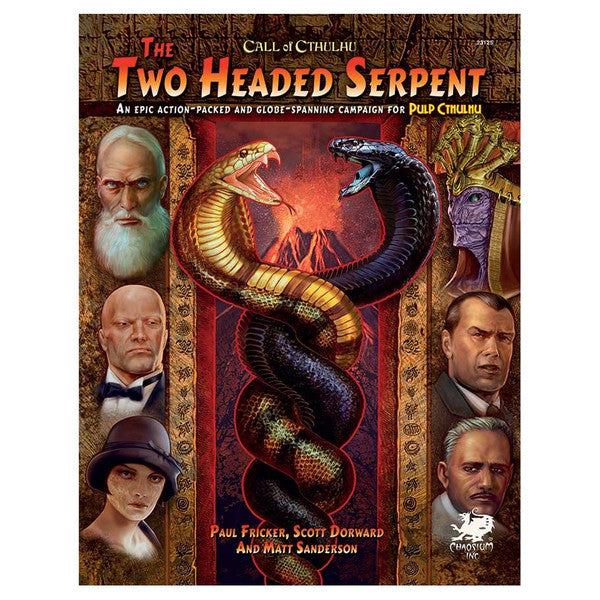 Chaosium, Inc. Chaosium Inc Call of Cthulhu Pulp Two-Headed Serpent Main image