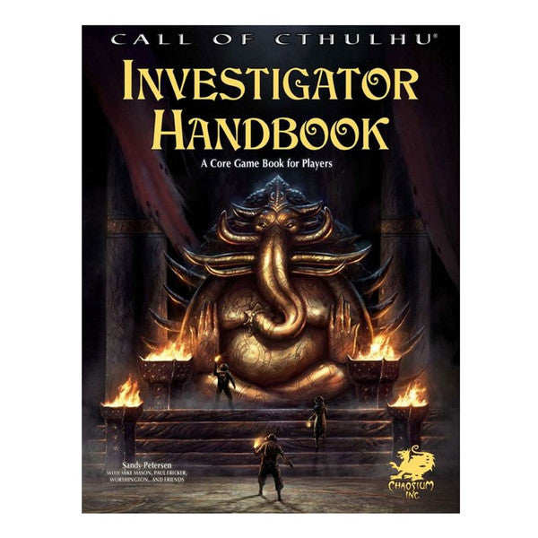 Chaosium, Inc. Chaosium Investigator's Handbook Expanded Rules Call of Cthulhu 7