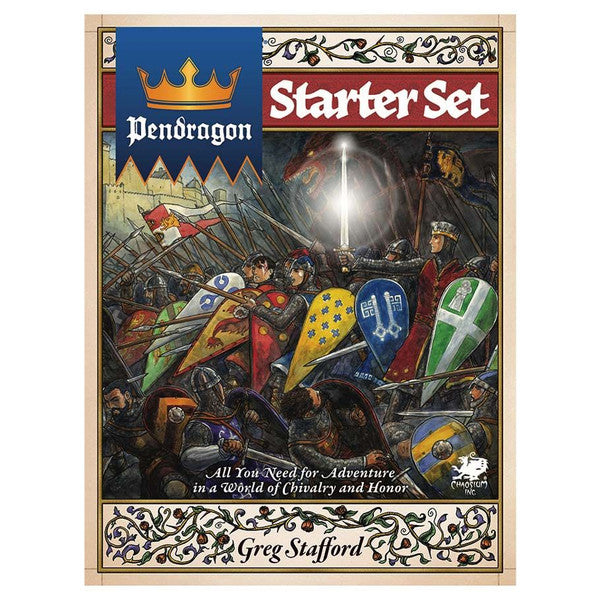 Chaosium, Inc. Chaosium Inc Pendragon Starter Set Roleplaying Game