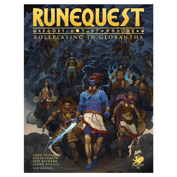 Chaosium, Inc. Chaosium Inc Runequest Roleplaying in Glorantha Core Rulebook