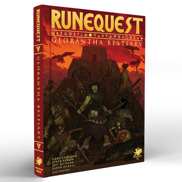 Chaosium, Inc. Chaosium Inc Runequest Glorantha Bestiary Monsters Creatures