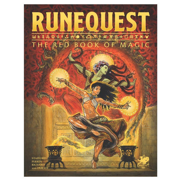 Chaosium, Inc. Chaosium Inc Runequest The Red Book of Magic Guide
