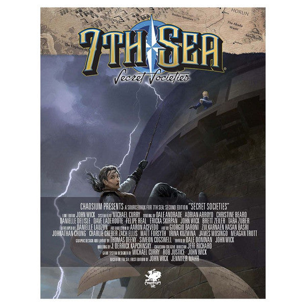 Chaosium, Inc. Chaosium Inc Societies 7th Sea Secret Societies