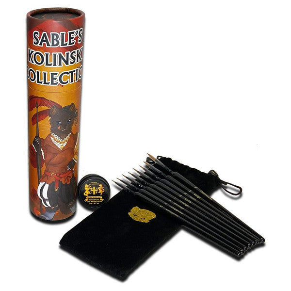 Chronicle RPG Accessories Pty Ltd Kolinsky Sable Brush Set
