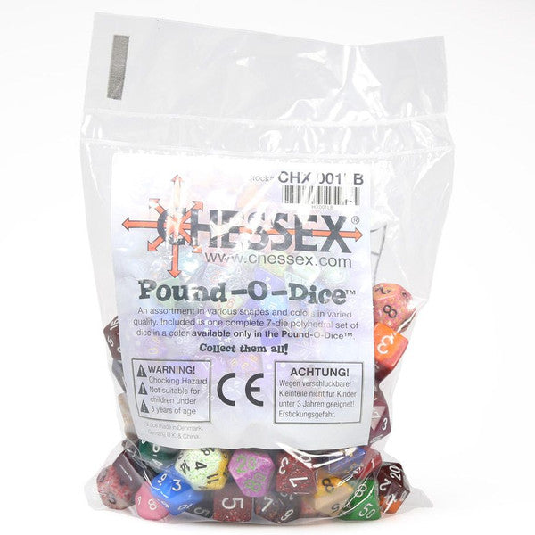 Chessex Manufacturing Pound-O-Dice Pound Of Dice Main image