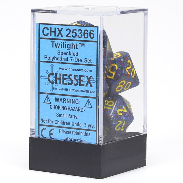 Chessex Manufacturing Speckled Twilight Dice 7-Set Cube Main image