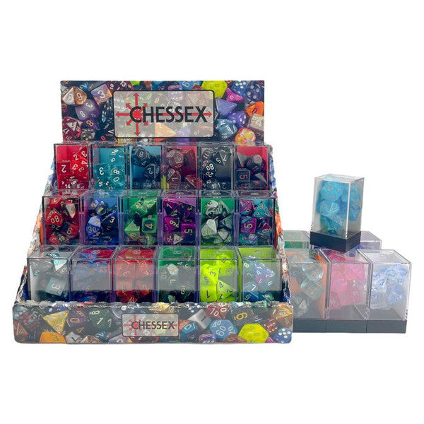 Chessex Manufacturing Best of 7-Set Cube Dice 25