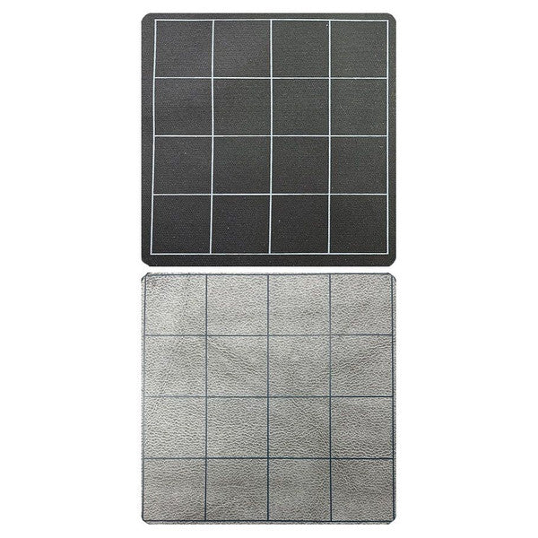 Chessex Manufacturing Megamat Reversible Black Grey Squares 1 Inch