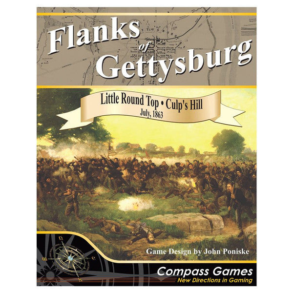 Compass Games, LLC Compass Games Flanks of Gettysburg Little Round Top Culp's Hi