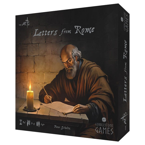 Cobblestone Games The Acts Letters From Rome Christian Board Game