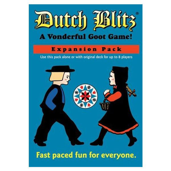 Dutch Blitz Game Co. Dutch Blitz Game Co Dutch Blitz Blue Expansion Pack 2-4 Pla