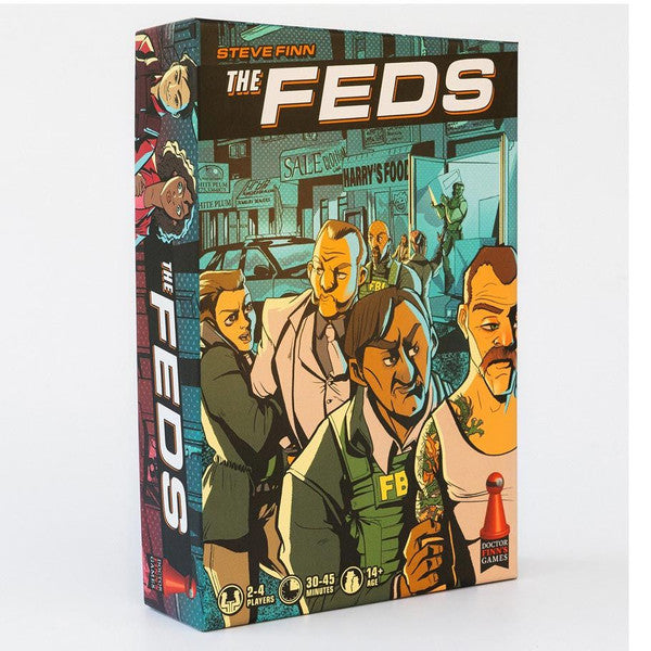 Dr. Finn's Games Dr Finn's Games Age Competitive Strategy Card Game The Feds Main image