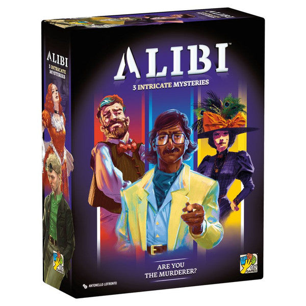 DaVinci Editrice Alibi Murder Mystery Dinner Party Game