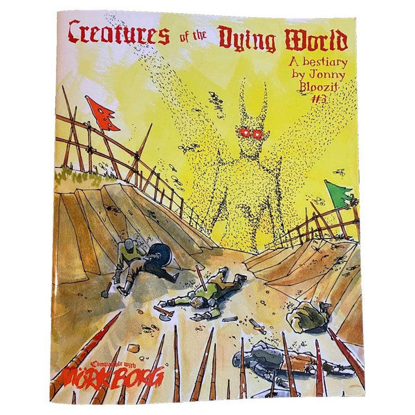 Exalted Funeral Press Mork Borg Creatures of the Dying World Issue 3 Main image