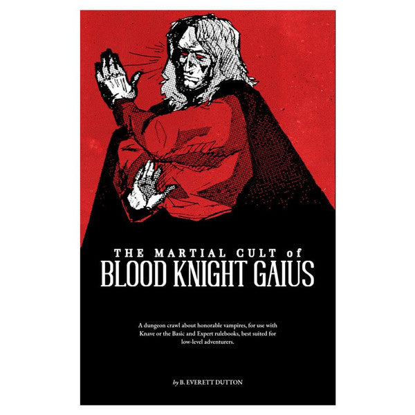 Exalted Funeral Press Knave Adventure Martial Cult of Blood Knight Gaius Main image