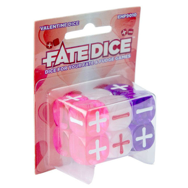 Evil Hat Productions, LLC Evil Hat Productions Dice Translucent Valentine Colors