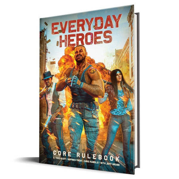 Evil Genius Games Everyday Heroes Core Rulebook D20 5e Compatible