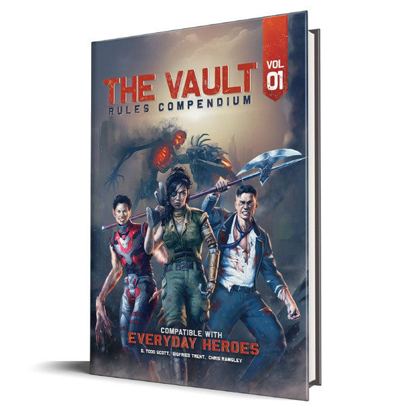 Evil Genius Games Everyday Heroes Vault Rules Compendium Vol 1 Cinematic Adventu