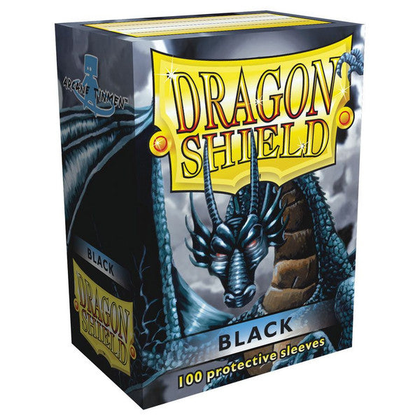 Dragon Shield Sleeves Standard Card Protector Classic Black 100 Main image