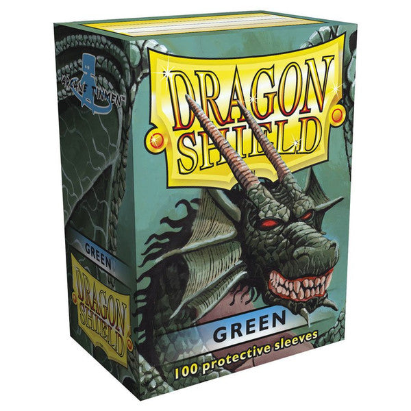Dragon Shield Sleeves Standard Card Protector Classic Green 100 Main image